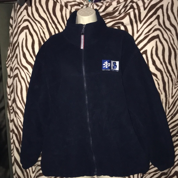 Landway fleece Dark Blue Large π - Picture 2 of 4